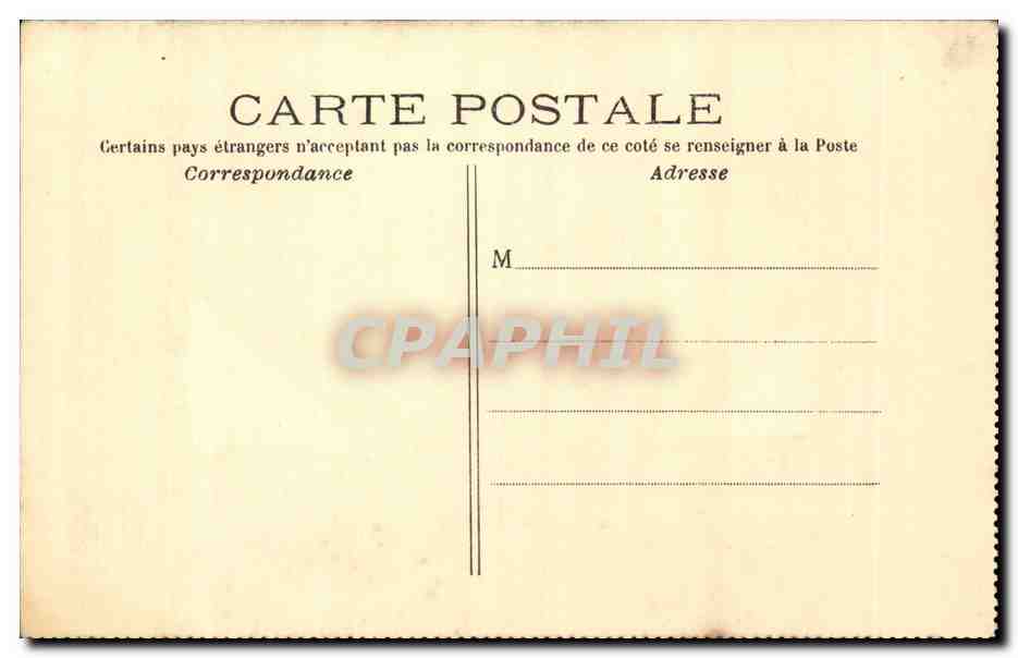 Paris - 7 - L'Hotel des Invalides - CPA  — Rückseite