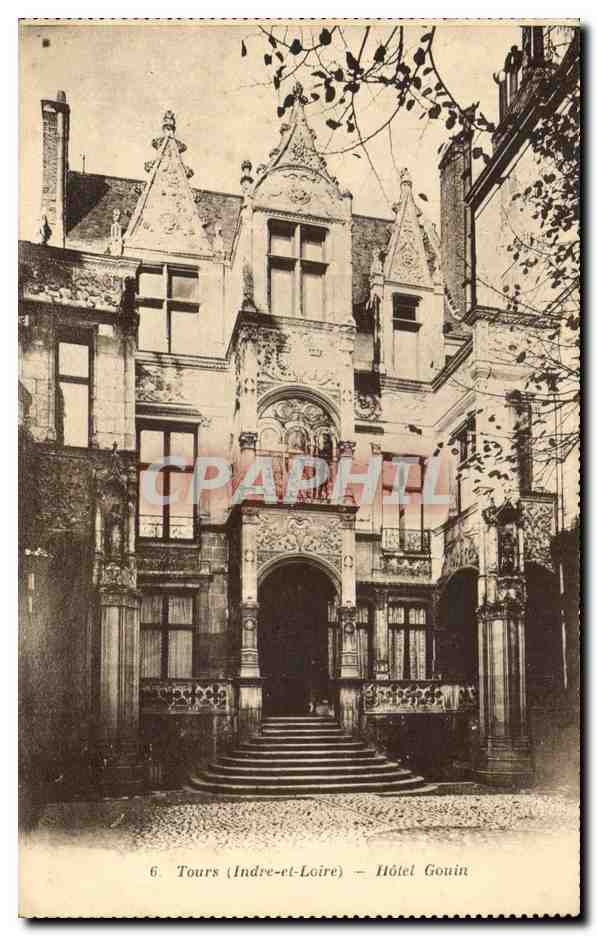 Tours - Indre et Loire - Hotel Gouin - CPA 