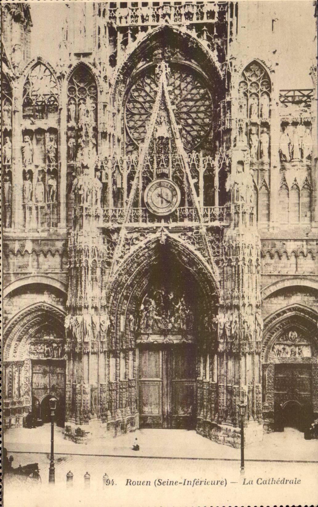 Rouen - La Cathedrale - CPA 