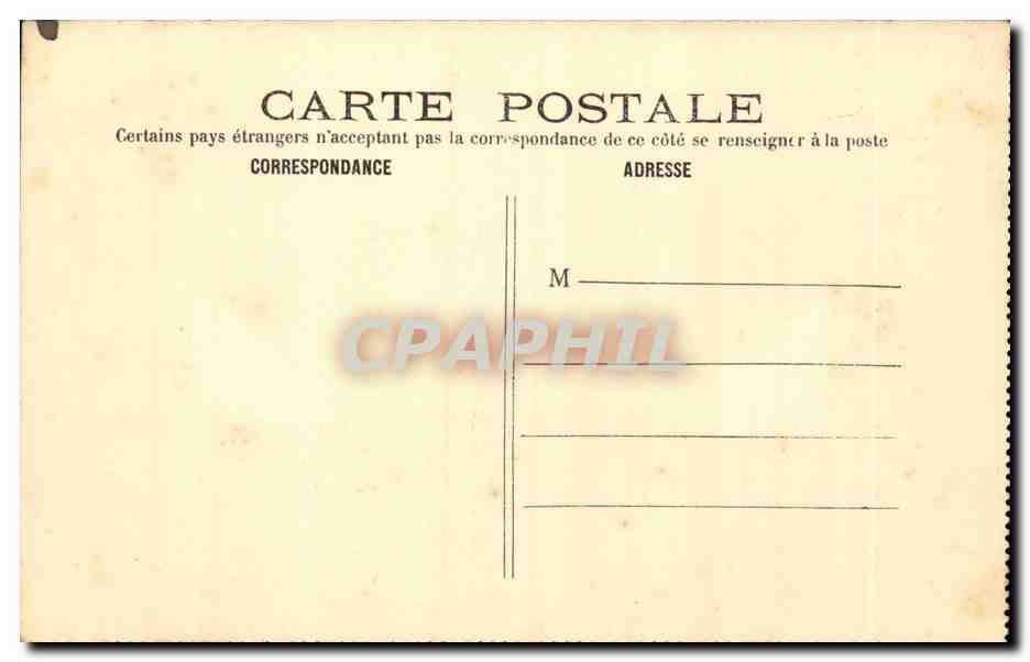 Paris - 4 - Fontaine de L'Impasse de a Poissonerie - CPA  — Rückseite