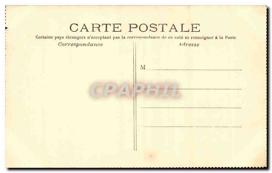 Tours - La Cathedrale - CPA  — Rückseite