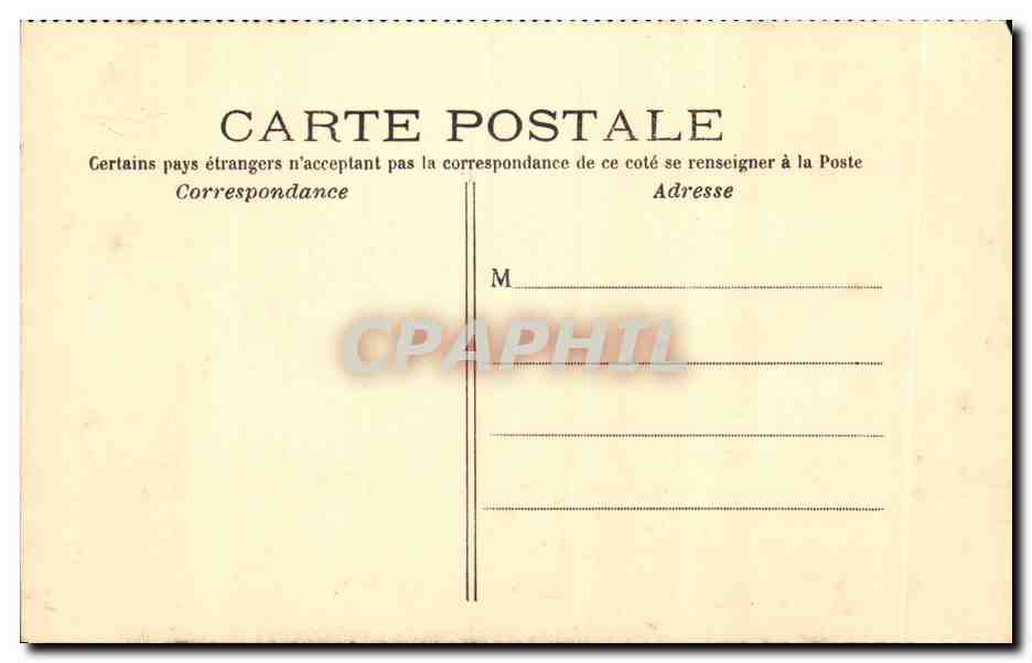 Paris 12 - Porte Saint Denis - CPA  — Rückseite