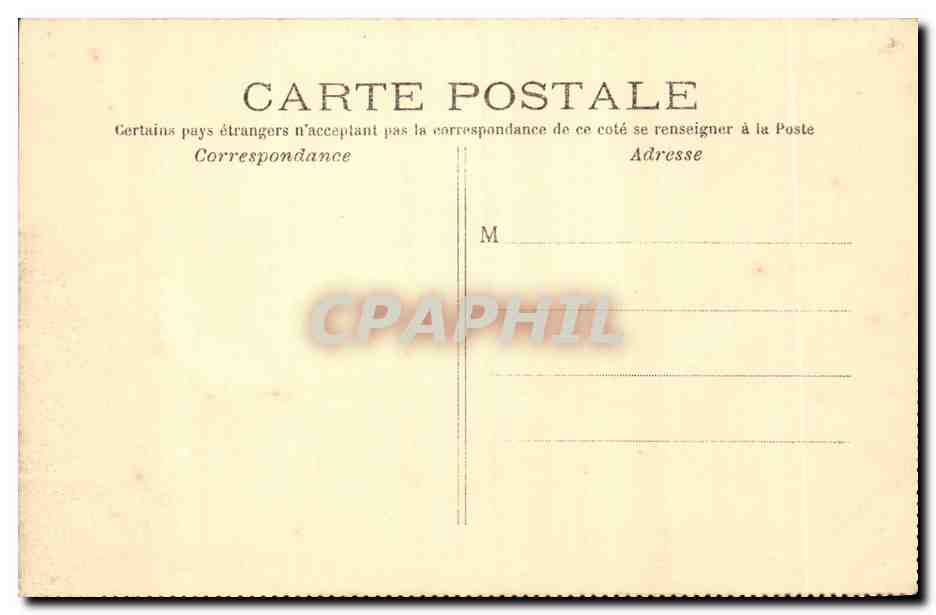 Paris - 4 - Hotel de Ville - CPA  — Rückseite