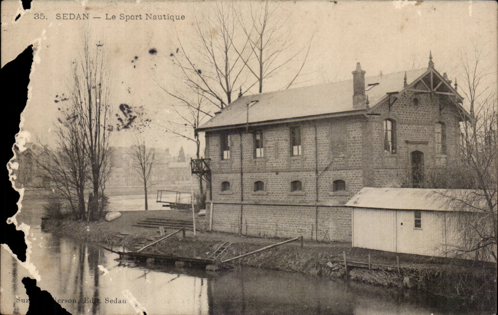 CPA Sedan Le sport nautique