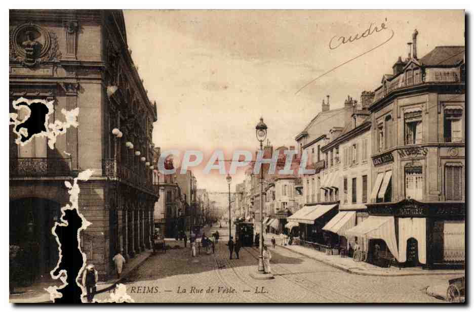 Reims — La Rue de Vesle — LL