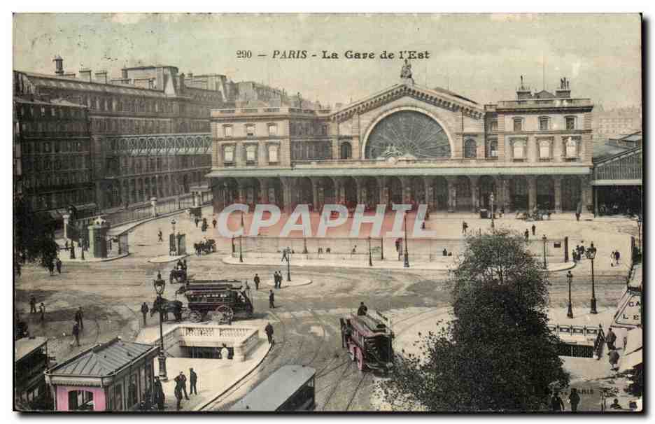CPA Paris Gare de l'Est