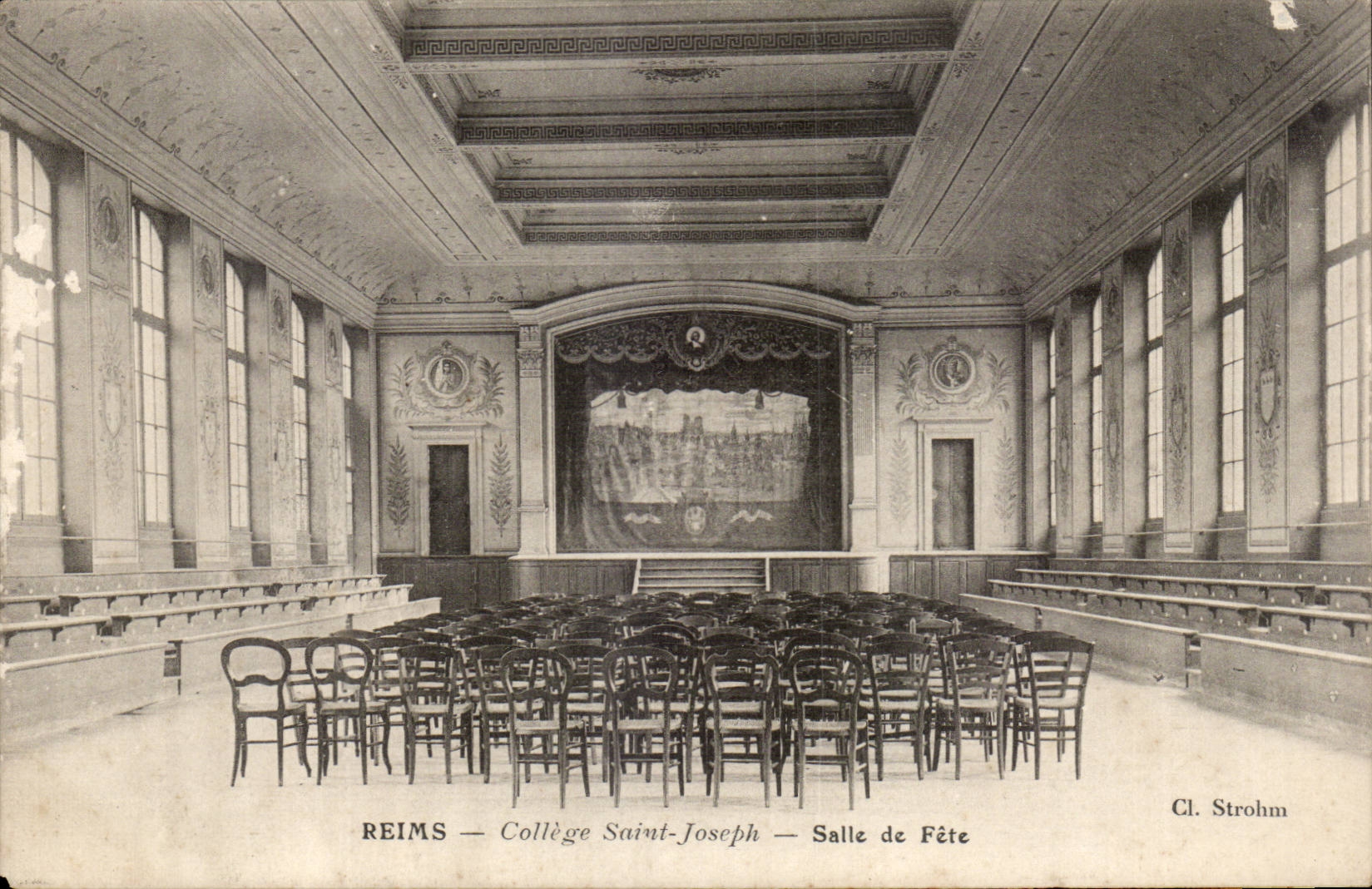 Reims — Collège Saint-Joseph — Salle de Fête — Cl. Strohm