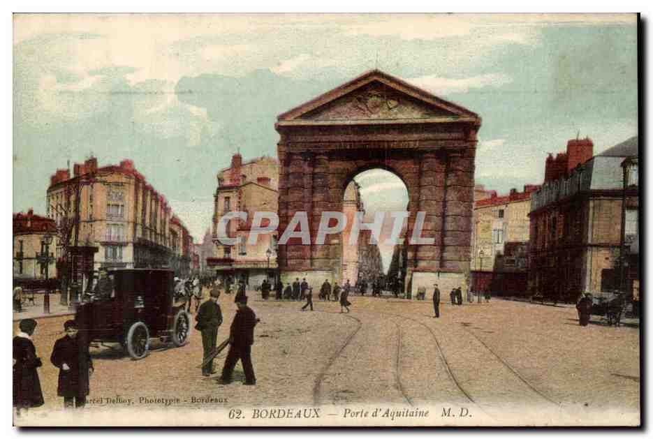 Bordeaux - Porte d'Aquitaine - CPA 