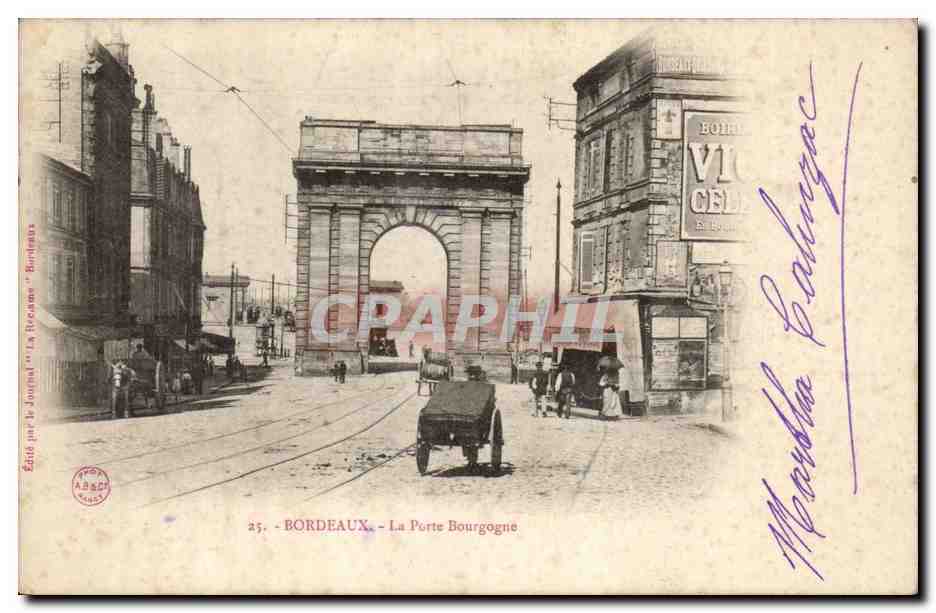 Bordeaux - La Porte Bourgogne — éditée par le Journal 'La Rocca' - n°25
