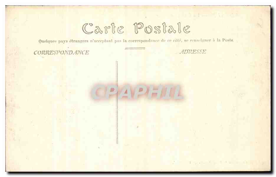 Bordeaux - La Caisse d'Epargne - CPA  — Verso