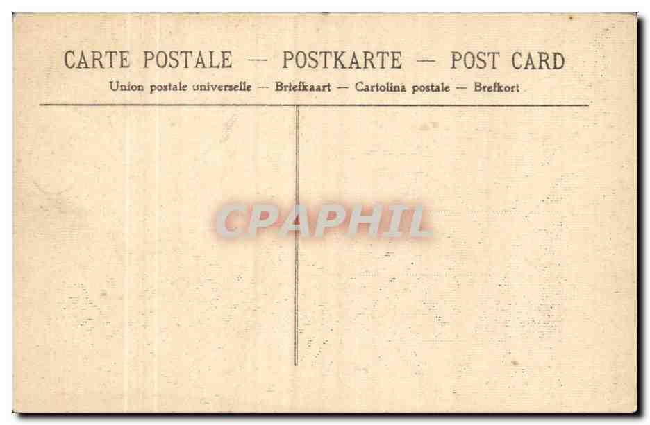 Bordeaux — Les Allées de Tourny — Fèret et fils, édit. — Verso