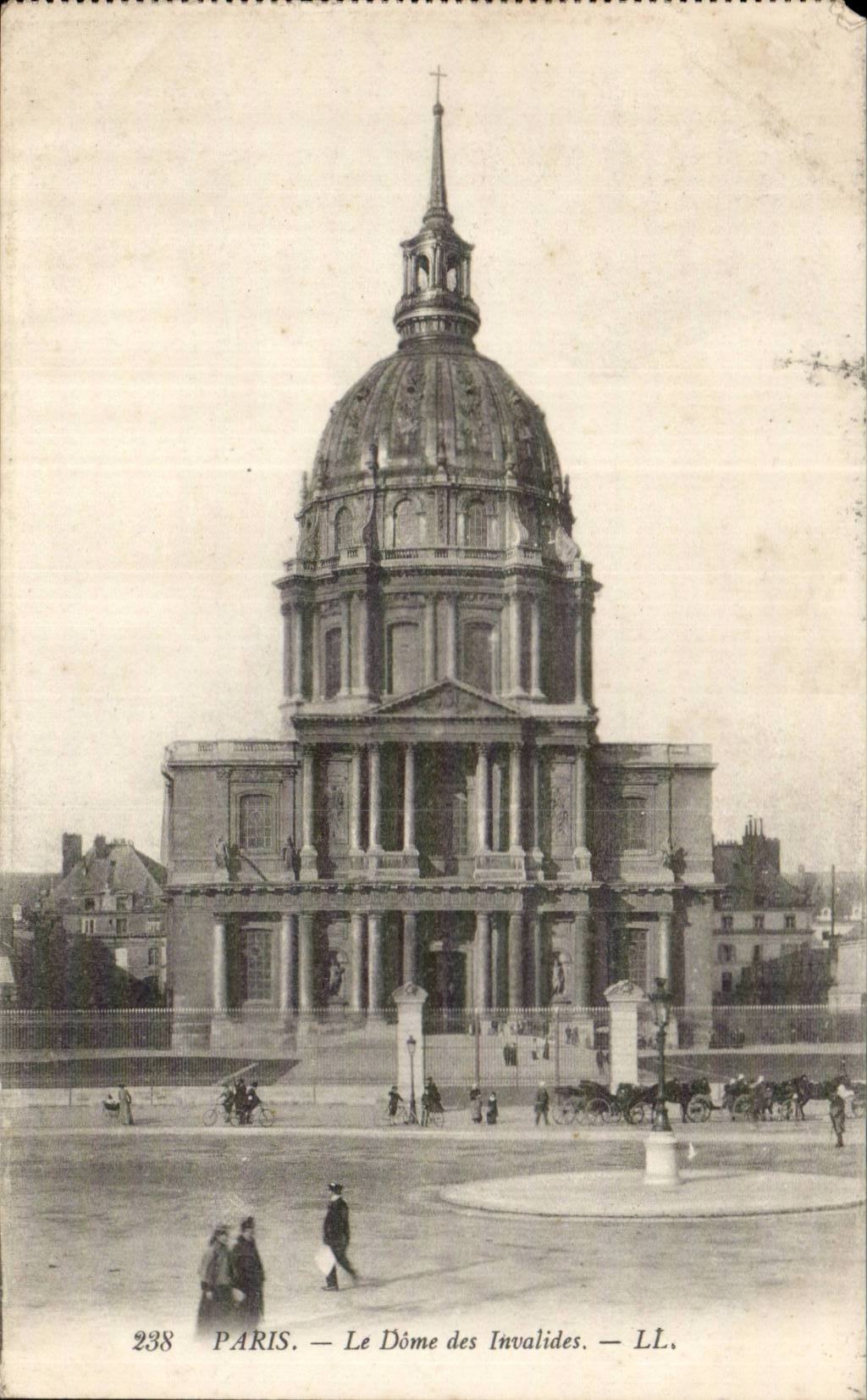 Paris - 7 - Le Dome des Invalides - Napoleon - cheval - CPA 