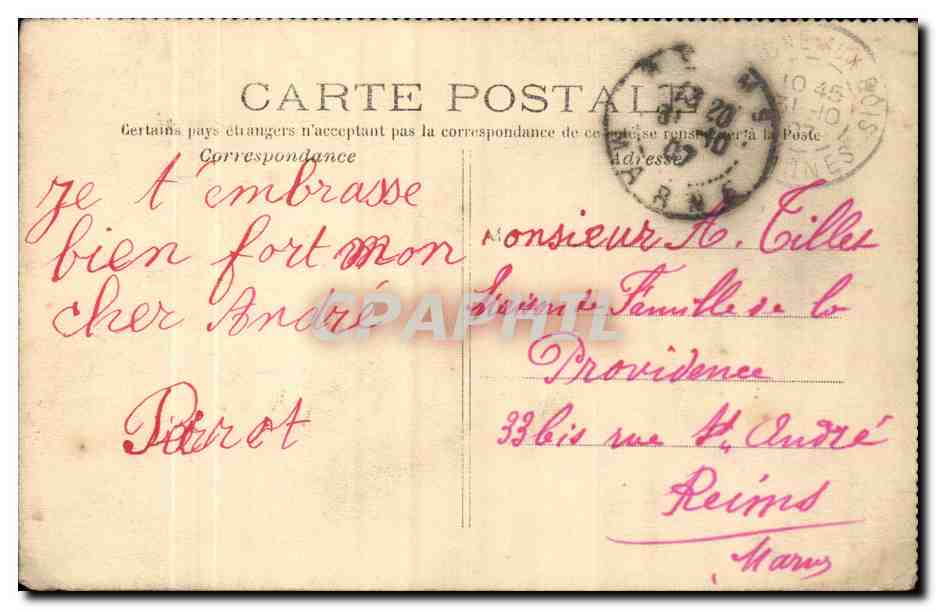 Trôo (Loir-et-Cher) — Le Puits qui parle — éditeur inconnu, n° 52 — Verso