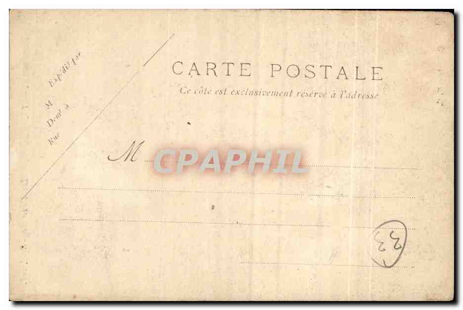 Bordeaux — La Tour Pey-Berland — éditeur CAILLET-TRON (n°13) — Rückseite