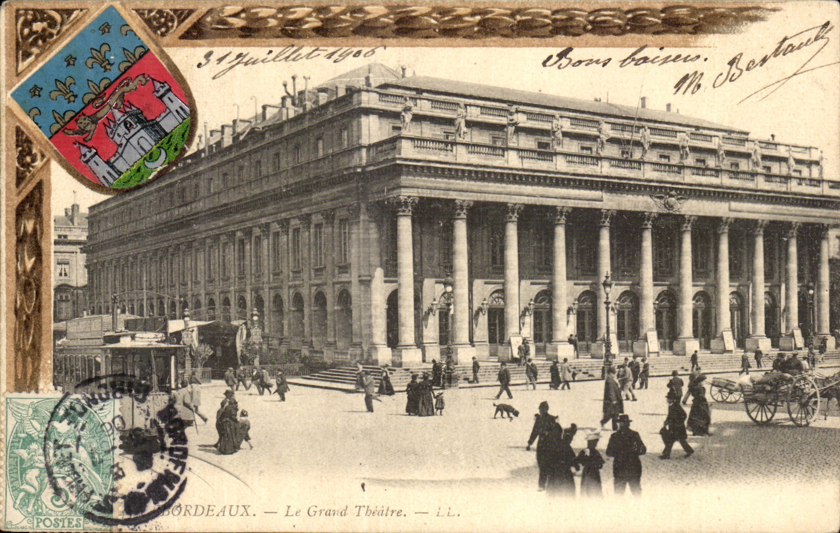Bordeaux — Le Grand Théâtre — LL.
