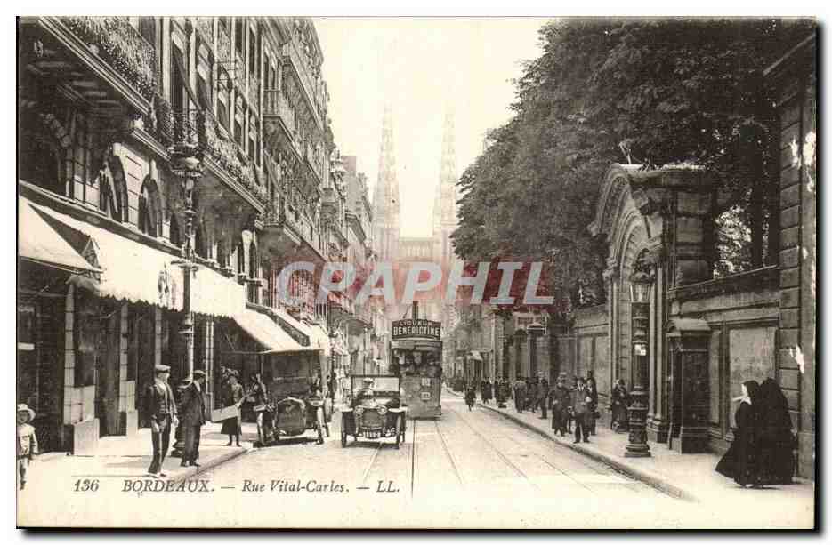 Bordeaux — Rue Vital-Carles — LL. n°136