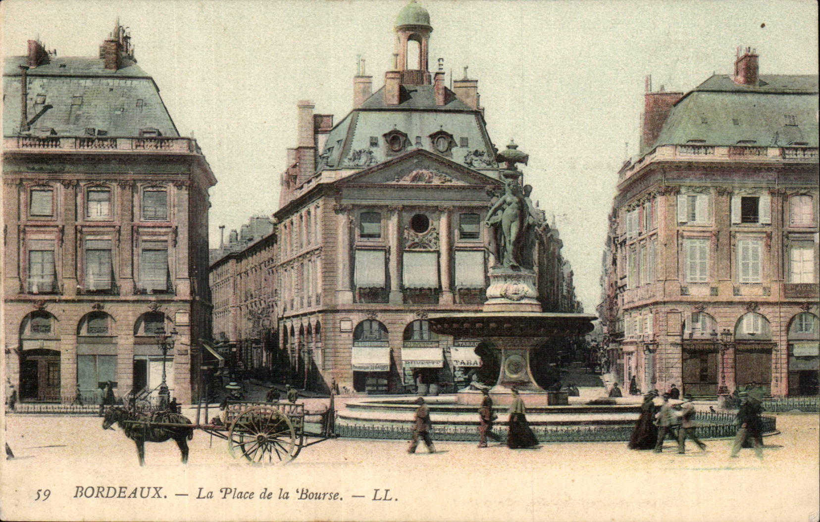 Bordeaux — La Place de la Bourse — LL. n°59