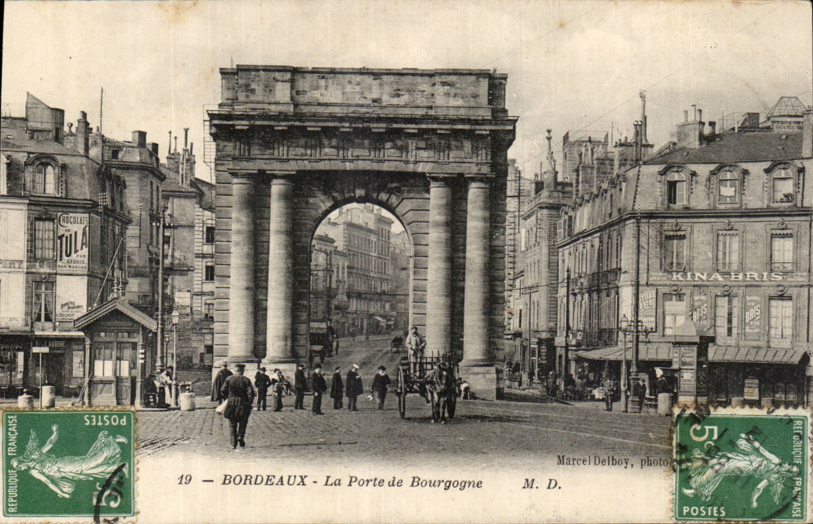 Bordeaux - La Porte de Bourgogne — Marcel Delboy, photo M. D., n°19