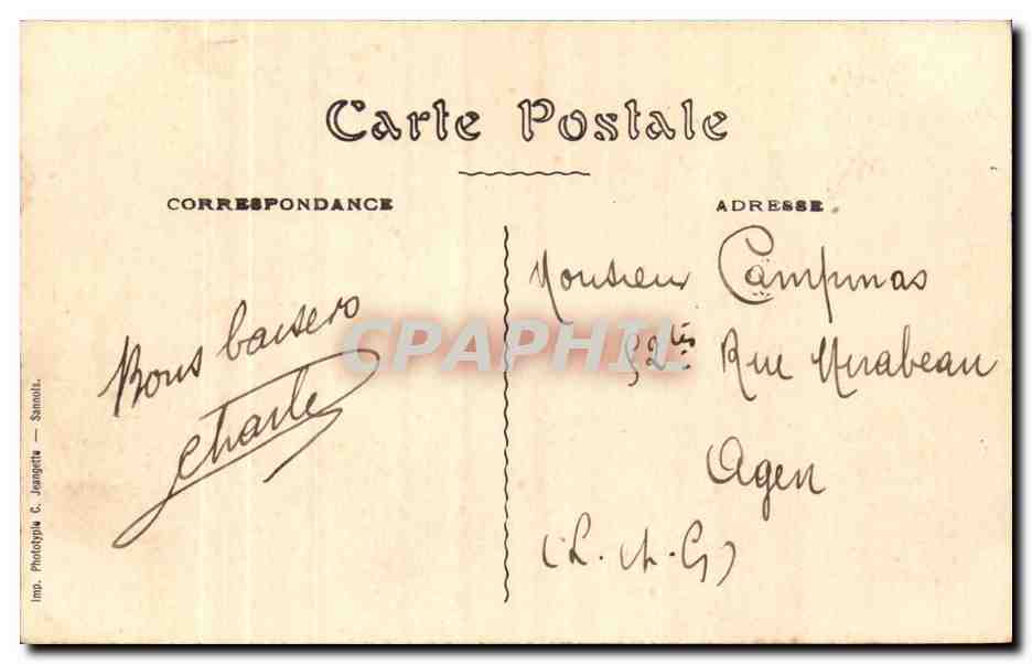 Bordeaux - Porte Bourgogne - tramway - nice collection addition - CPA  — Verso