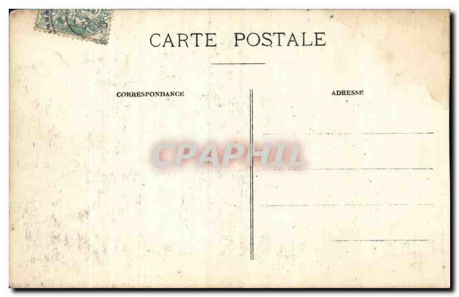 Bordeaux - Passerelle des Chemins de Fer et des Pietons - CPA  — Verso