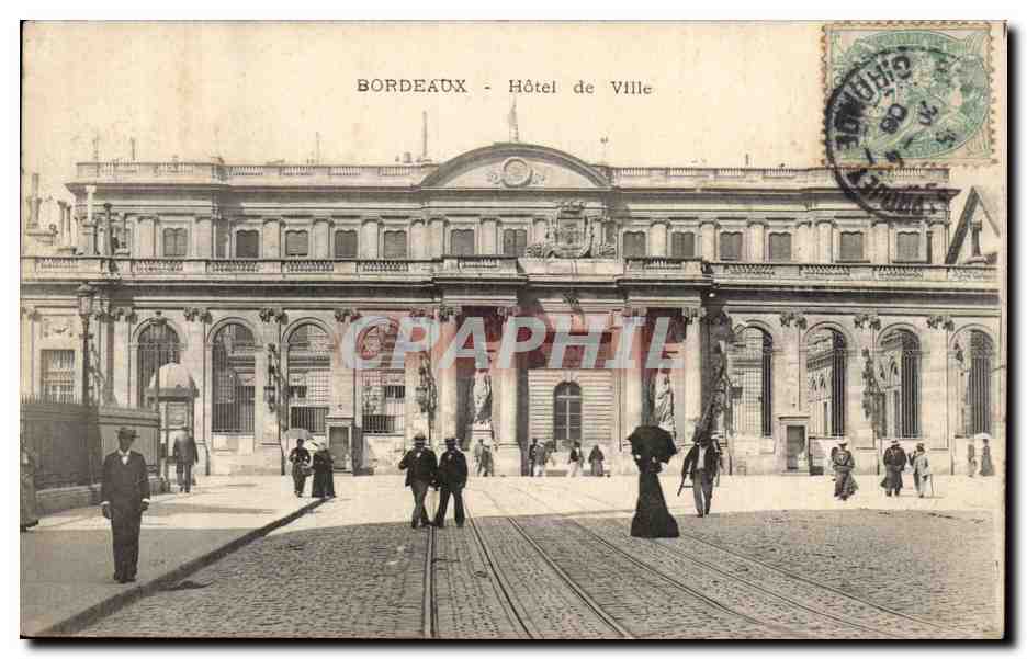 Bordeaux - Hotel de Ville - CPA 
