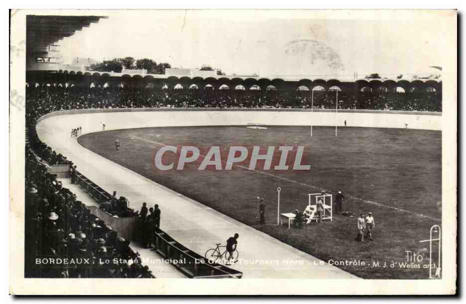 Bordeaux - Le Stade Municipal - Sports - CPA 