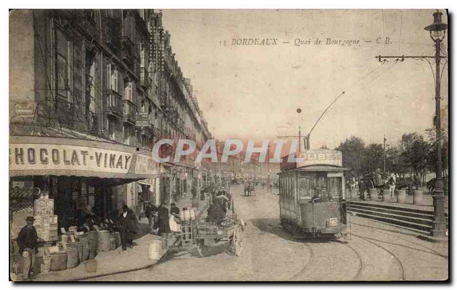 Bordeaux — Quai de Bourgogne — C.B.