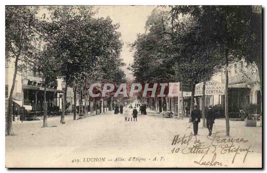 Luchon — Allée d'Etigny — A. F. n°419