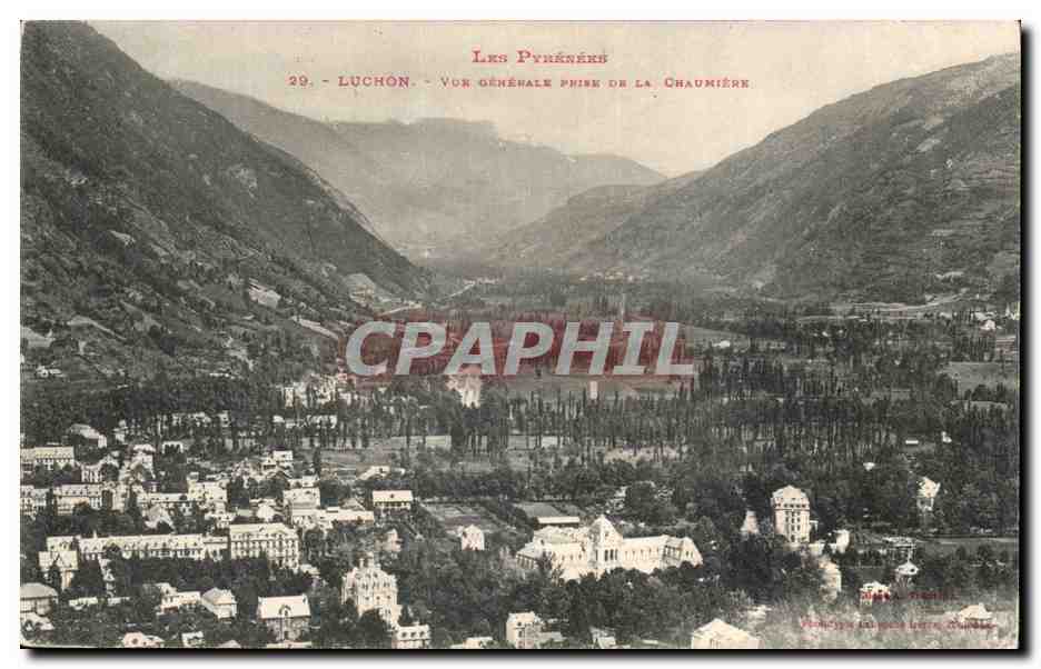 Luchon - Vue Prise de la Chaumiere - CPA 