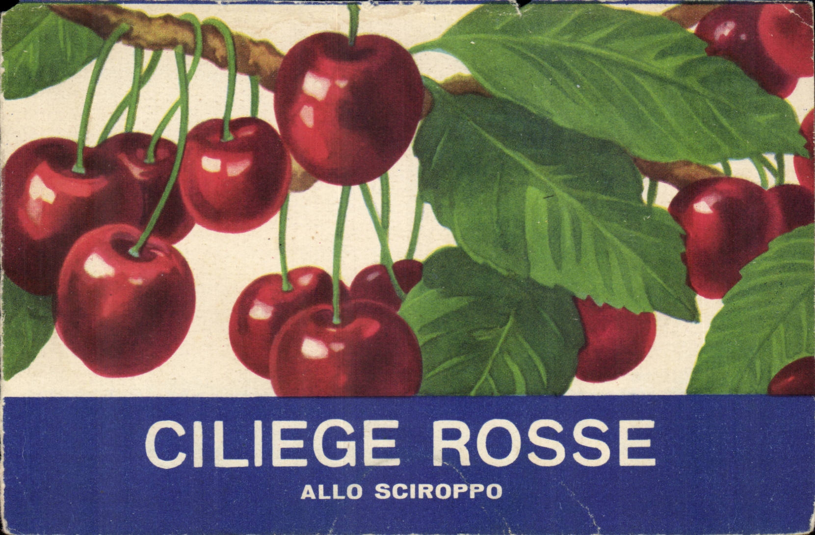 CPA Cilige Rossse Allo Sciroppo Mellata d'Albico Soprana (publicite)