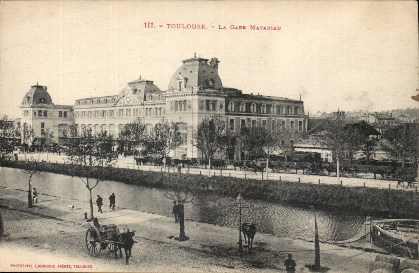 Toulouse - La Gare Matabiau — Phototypie Labouche Frères, Toulouse, n°111