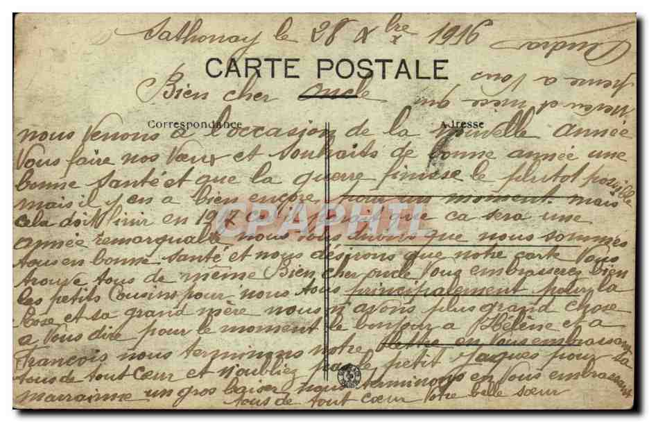 Toulouse — Rues Alsace-Lorraine et de Rémusat — Magasins « Au Capitole » — Édition Clémence-Isaure — Verso