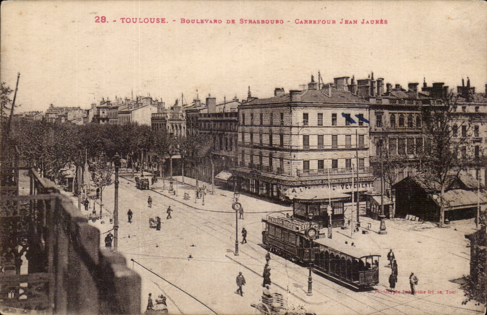 Toulouse - Boulevard de Strasbourg - Carrefour Jean Jaurès