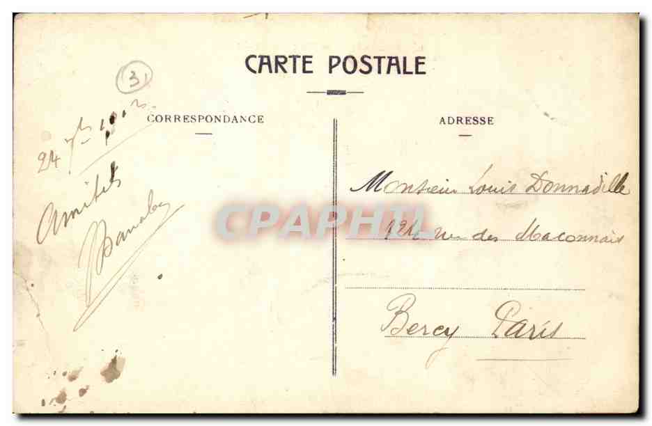 Toulouse CPA Vue generale — Verso
