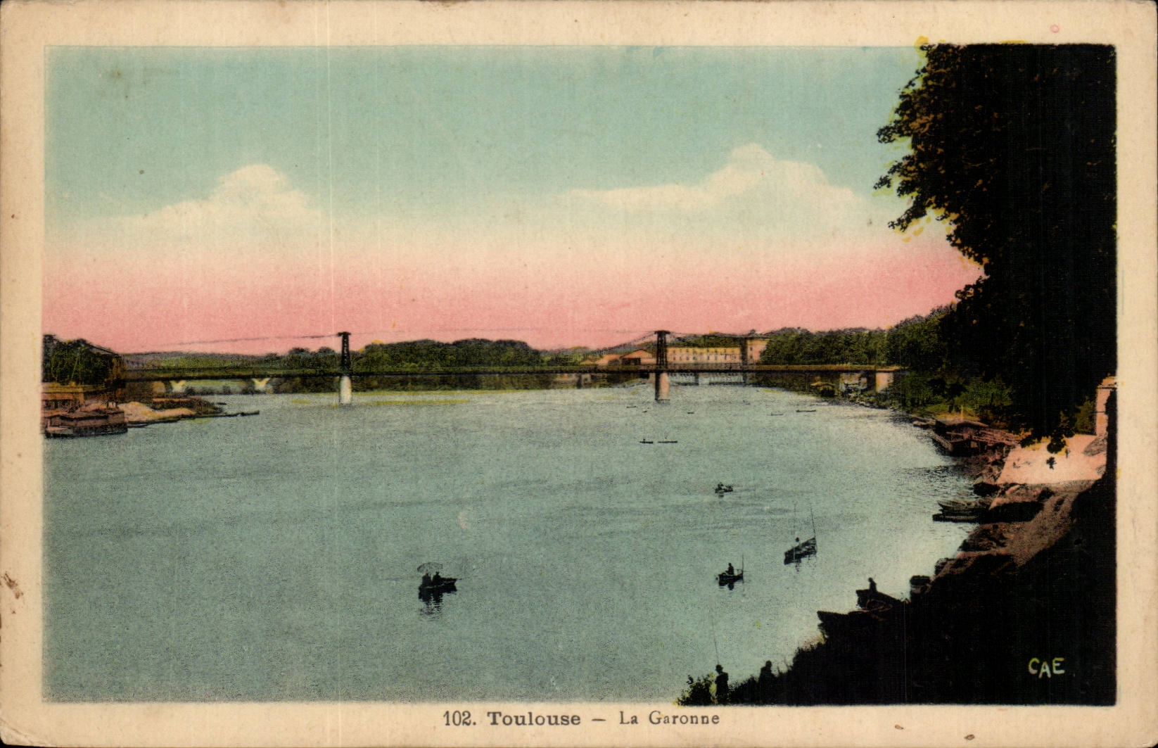 Toulouse — La Garonne — CAE, n°102