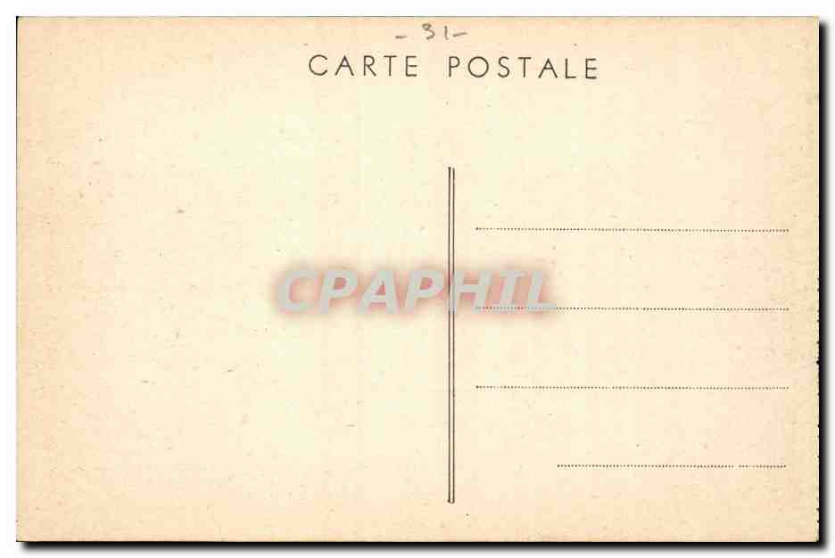 Toulouse CPA Le pont de pierre — Verso