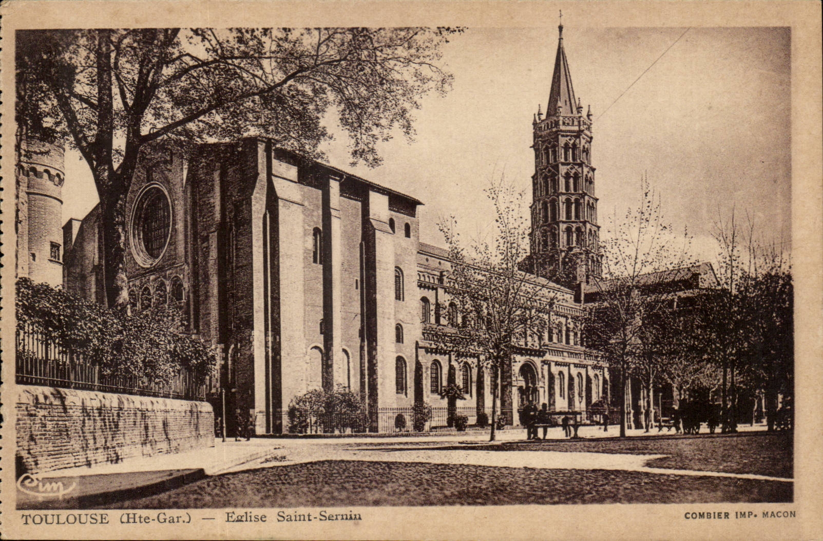 Toulouse (Hte-Gar.) — Église Saint-Sernin — Combier Imp. Macon