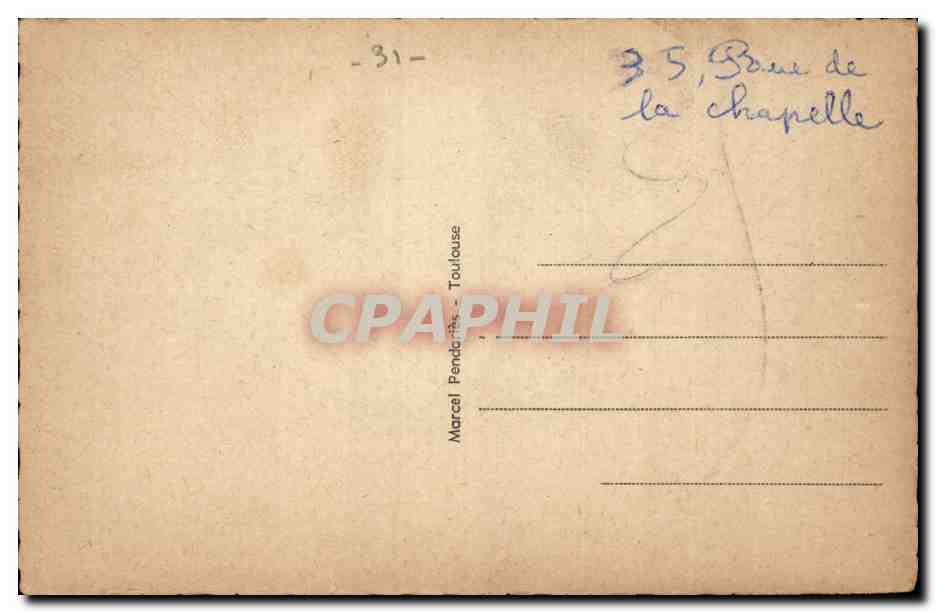 Toulouse — Le Capitole — Coby — Verso
