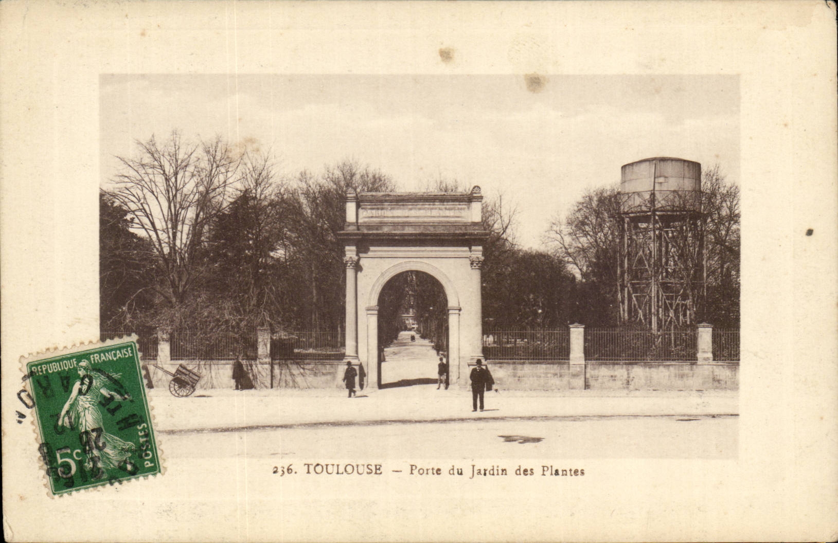 Toulouse — Porte du Jardin des Plantes — J. Leongi Bichel, édit. n°236
