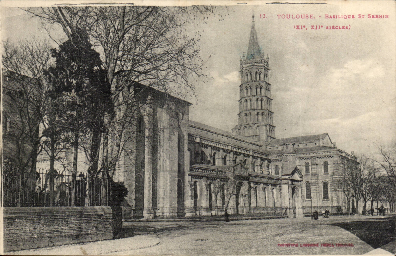 Toulouse - Basilique Saint-Sernin (XIe, XIIe siècles) — Phototypie Largèze Toulouse, n°12