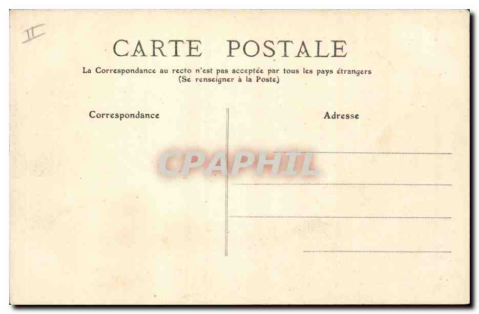Toulouse CPA Le CApitole et la place — Verso