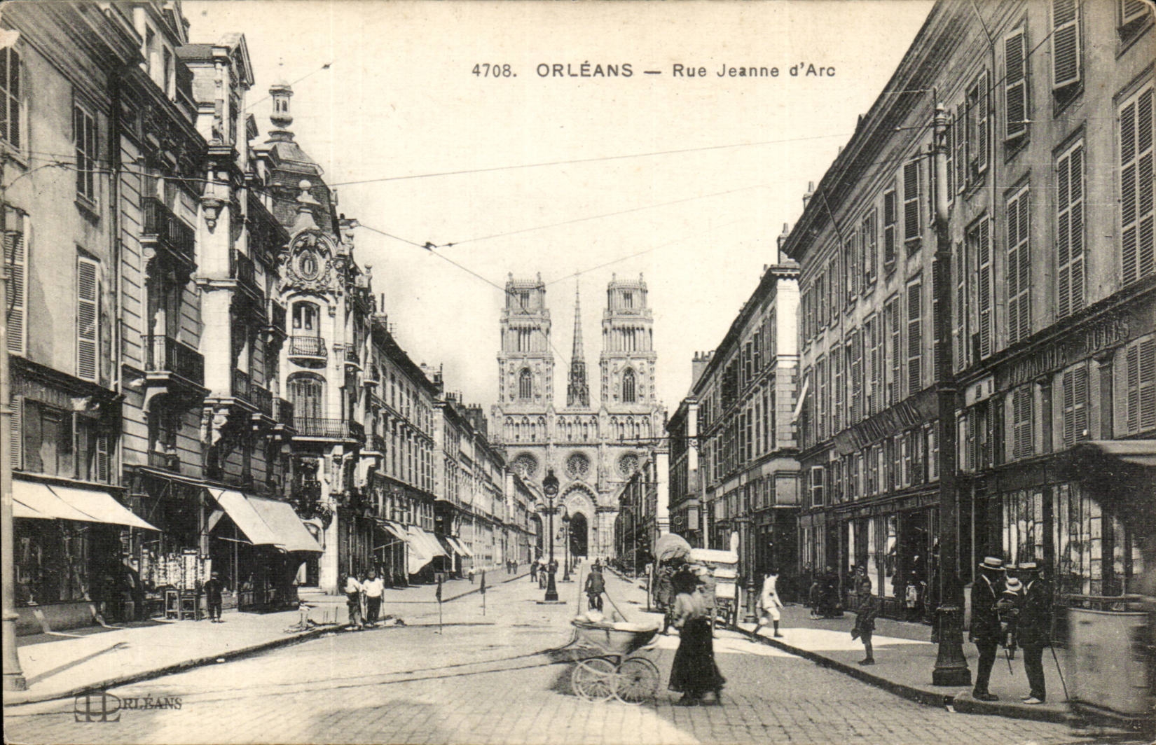 Orleans CPA Rue Jeanne d'arc
