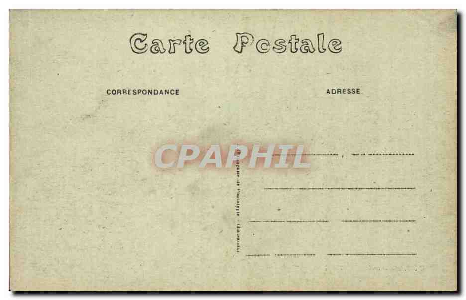 Orleans CPA Les fetes de Jeanne d'arc 7 et 8 mai 1920 Bannieres de la ville Marechal Foch La municipalite — Verso