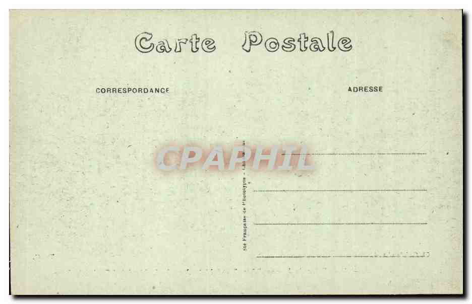 Orleans CPA Les fetes de Jeanne d'arc 7 et 8 mai 1920 Arrivee du Marechal Foch a la gare — Verso