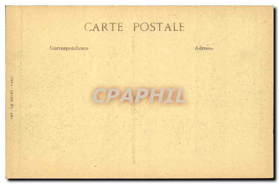 Orleans CPA Les fetes de Jeanne d'arc 7 et 8 mai 1920 Hommage a Jeanne d'arc par le Marechal Foch — Verso