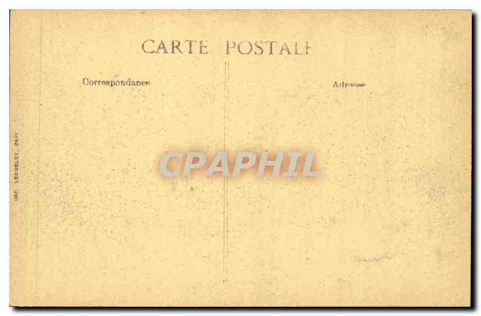 Orleans CPA Les fetes de Jeanne d'arc 7 et 8 mai 1920 Arrivee du marechal Foch — Verso