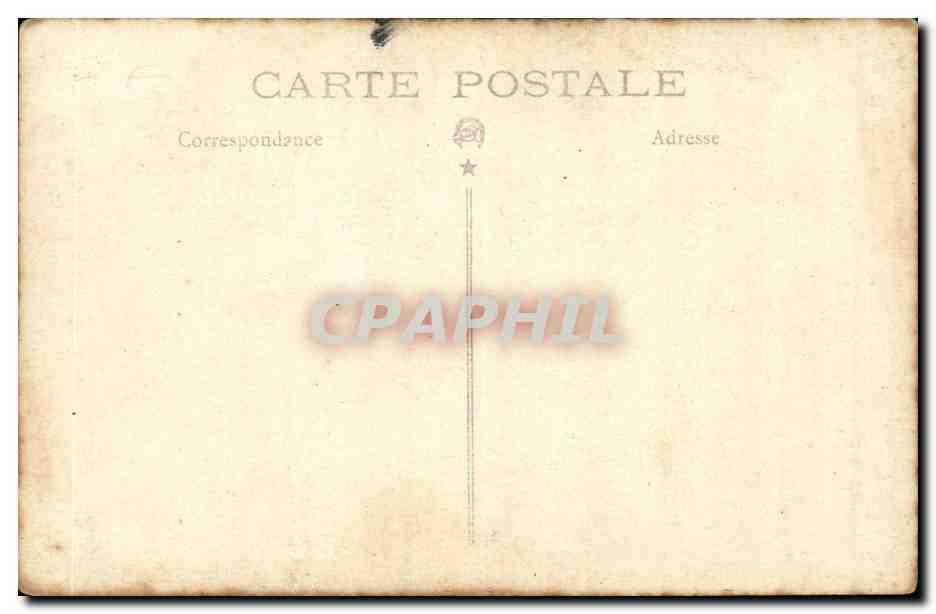CARTE PHOTO Hommes en costume (folklore) — Rückseite