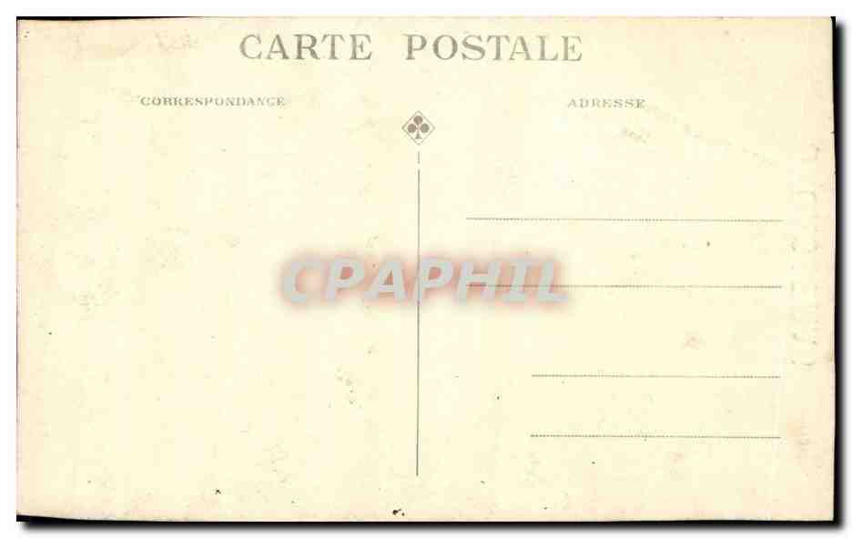 CARTE PHOTO Enfants en poussette — Rückseite