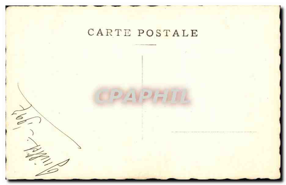 CARTE PHOTO Violoniste violon Jeuen homme Musicien — Rückseite