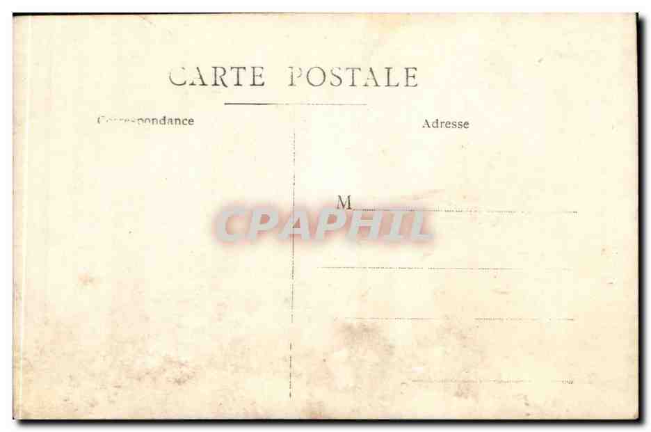 CARTE PHOTO Jeune femme (folklore costume) — Verso